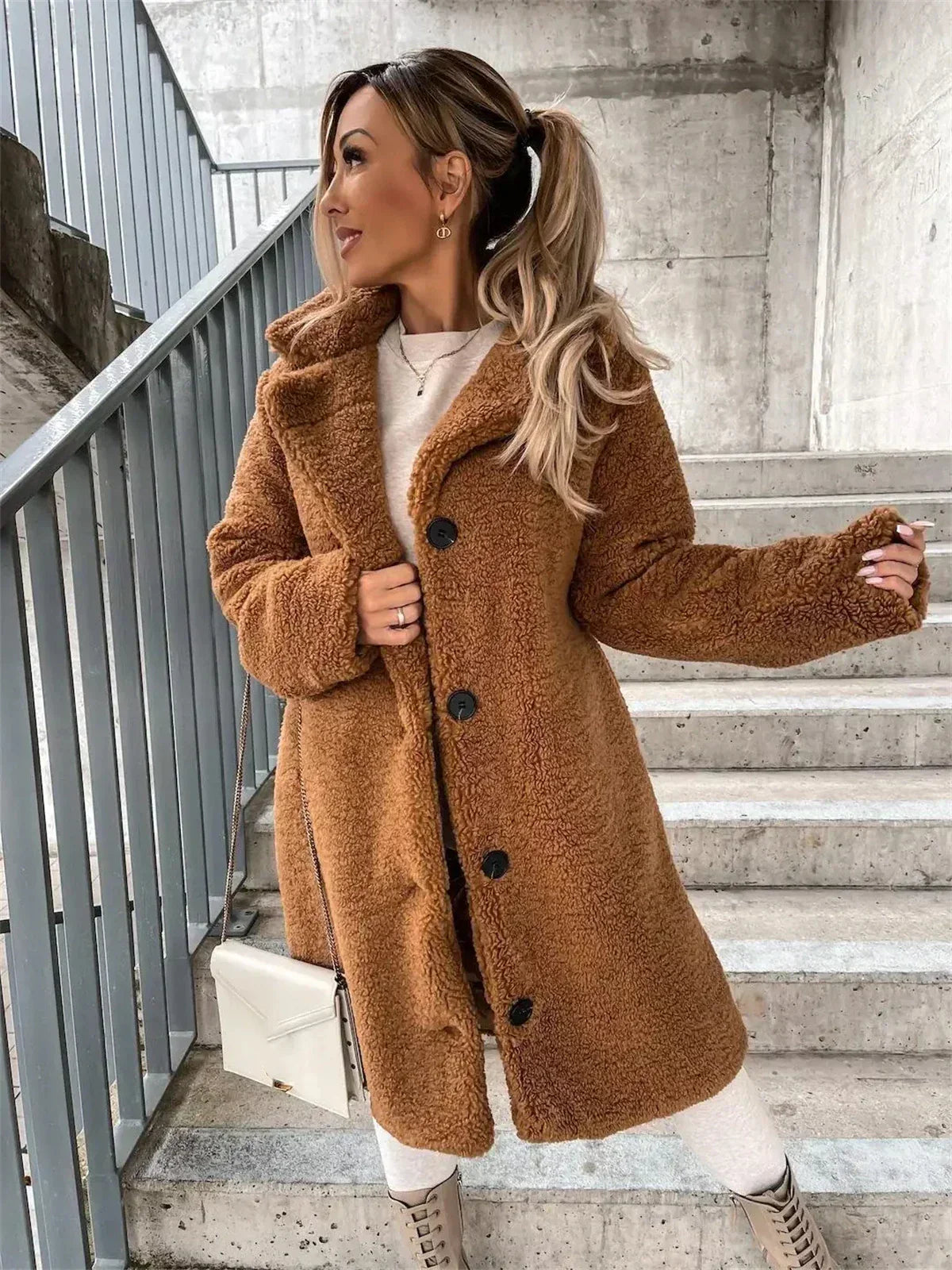Scarlett™ | Luxe Teddy Jacket
